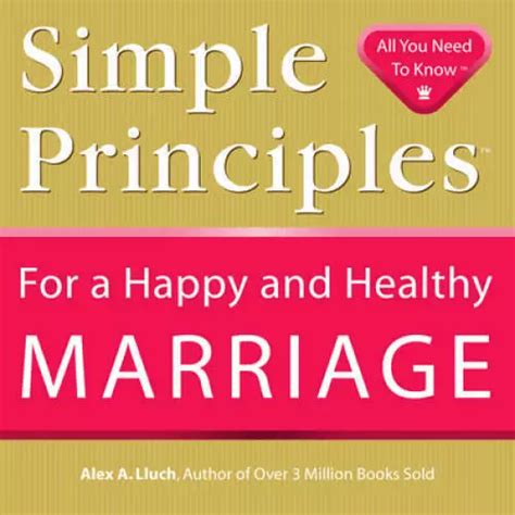 Simple Principles for a Happy and Healthy Marriage PDF