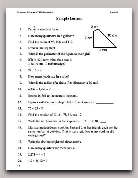 Simple Solutions Math Grade 4 Answers PDF