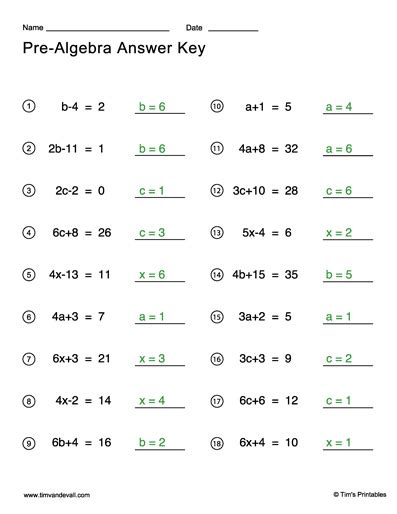 Simple Solutions Pre Algebra Answer Key pdf Reader