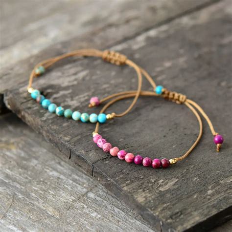 Simple Strand Bracelets: