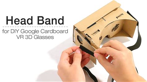 SimpleVR Cardboard Elasticized Attachment Instructions Reader