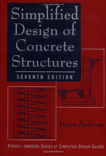 Simplified Design of Concrete Structures Parker Ambrose Series of Simplified Design Guides Epub