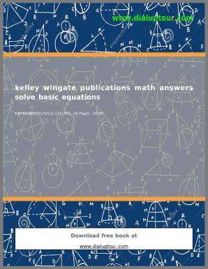 Simplifying Radicals 1995 Kelley Wingate Publications Answers PDF