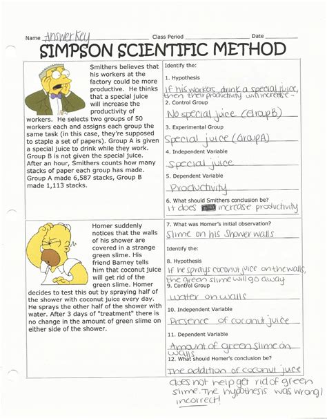 Simpsons Biology Worksheet Answers Kindle Editon