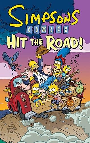 Simpsons Comics Hit the Road Simpsons Comic Compilations