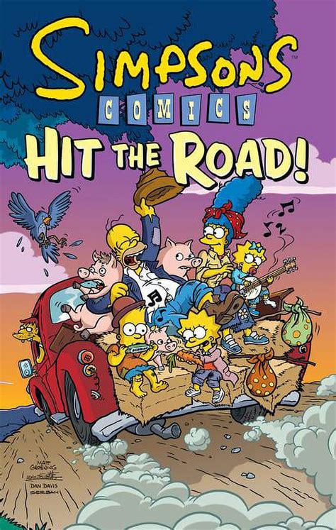 Simpsons Comics Hit the Road Simpsons Comic Compilations Doc