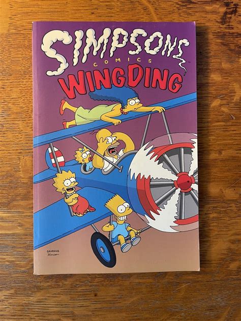 Simpsons Comics Wingding Reader