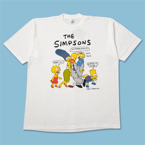 Simpsons T-Shirt: A Glimpse into the Golden Age of Animation