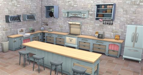 Sims 4 Country Kitchen Kit: A Rustic Dream for Sim Cooks