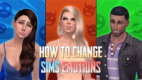 Sims 4 Mod Change Mood and Change Friendship