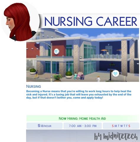 Sims 4 Nurse Career