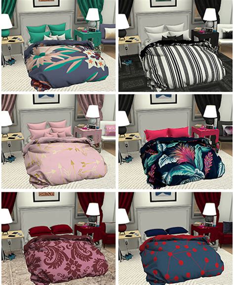 Sims 4 Single Bed Blankets CC: Cozy Up Your Sims' Single Quarters