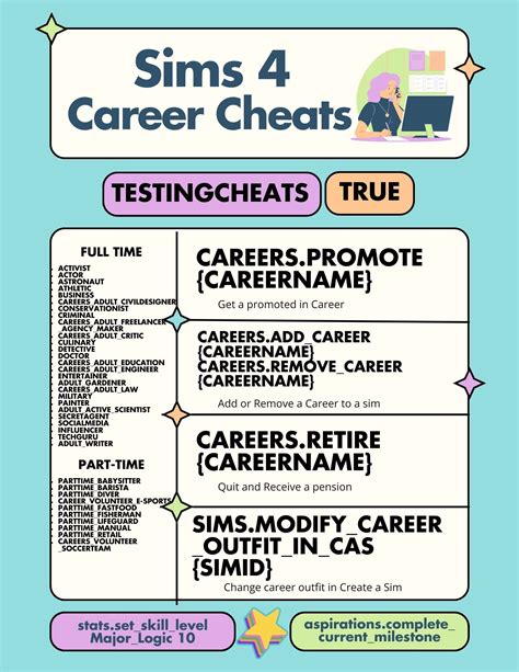 Sims Career Cheats