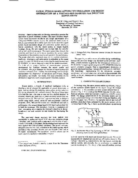 Simulation and Optimization of Expert Systems Doc