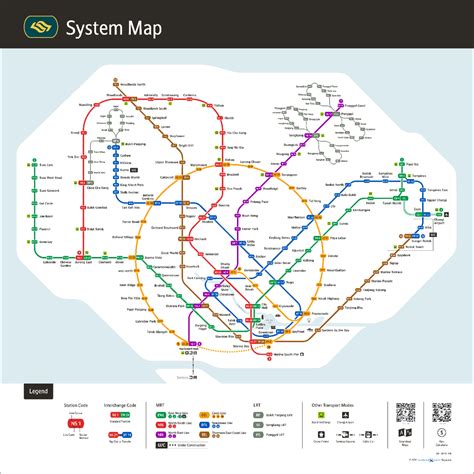 Singapore's Comprehensive MRT & LRT System Map: A Guide to the 200+ Stations