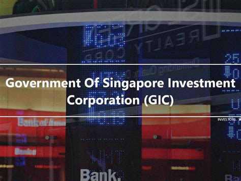 Singapore's Government: A Global Investment Powerhouse