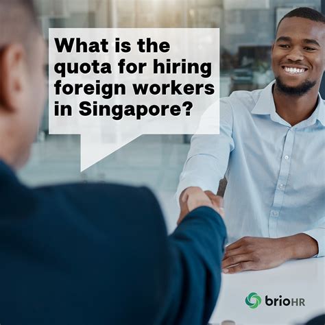 Singapore's Quota for Hiring Foreign Workers: 2025 and Beyond