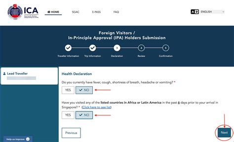 Singapore Arrival Health Declaration: A Comprehensive Guide for Pre-Arrival and Arrival Procedures