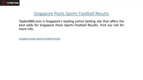 Singapore Pools Sports Football Results Today: 21 Amazing Goals and Stats!