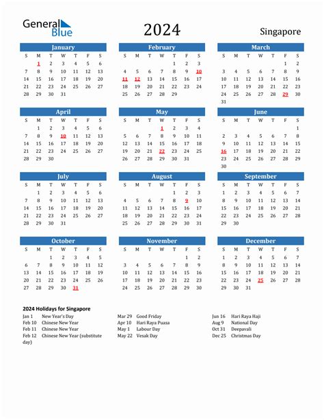 Singapore Public Holiday Calendar: A Comprehensive Guide for 2023-2024