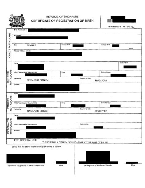 Singapore Registry of Births and Deaths