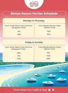 Singapore to Bintan Ferry: Travel Time and Options