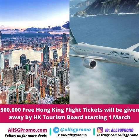 Singapore to Hong Kong Air Ticket Promotion: Save Big on Your Trip!