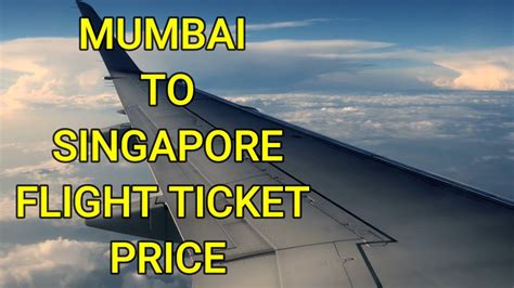 Singapore to India Flight Ticket Price: A Comprehensive Guide