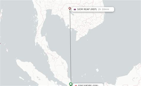 Singapore to Siem Reap Flight Time: 1 Hour 55 Minutes Uncovered