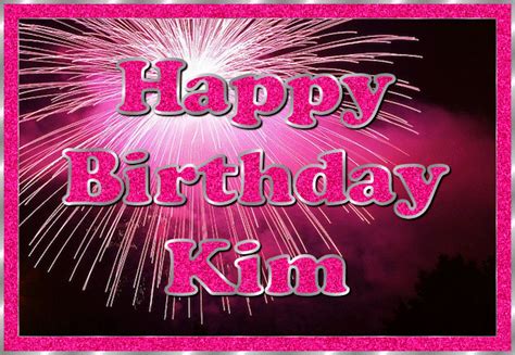 Singing "Happy Birthday" to Kim: