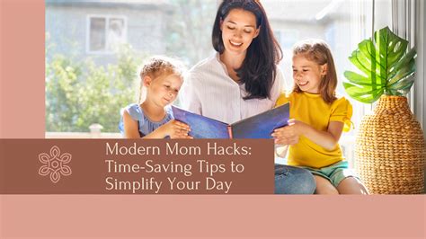 Single Mom Time Saving Hacks Epub