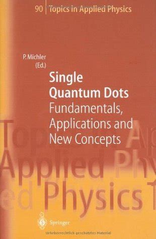 Single Quantum Dots Fundamentals Kindle Editon