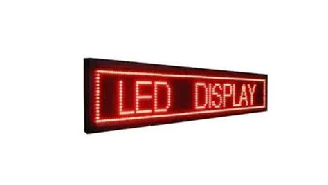 Single-Color LED Signs: