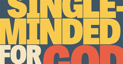 Single-Minded for God PDF