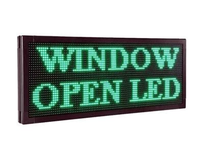 Single-color LED signs: