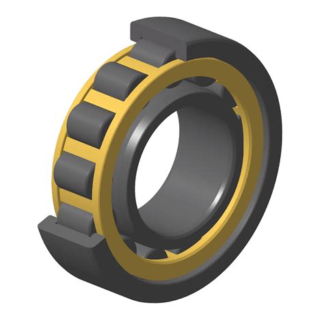 Single-row cylindrical roller bearings: