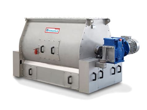 Single-shaft horizontal mixer machines: