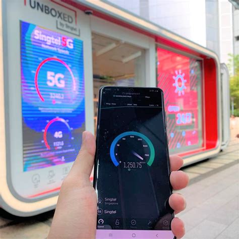 Singtel's 5G Revolution: Blazing-Fast Speeds and Uninterrupted Connections