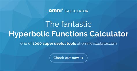 Sinh Calculator: The Ultimate Tool for Hyperbolic Functions