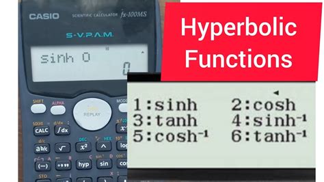 Sinh on Calculator: Unveiling the Hyperbolic Sine Function in Everyday Life