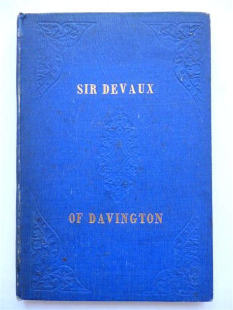 Sir Devaux of Davington A Rhyme... Reader