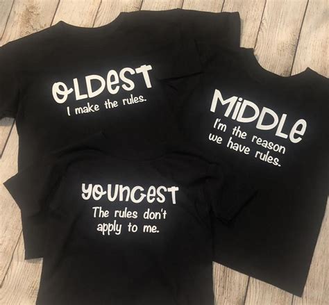 Sister Shirts for 3: The Perfect Way to Bond with Your Siblings