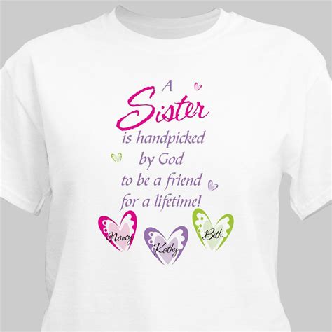 Sister Tee Shirts: The Perfect Way to Show Your Bond