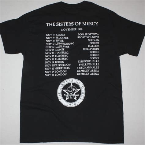 Sisters of Mercy Tour Shirt: A Timeless Statement of Style