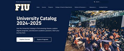 Site Catalog.fiu.edu 2017_2018 Project Management