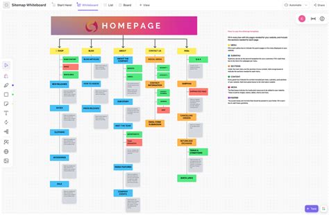 Site Map Template