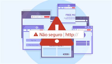 Sites que não são seguros: