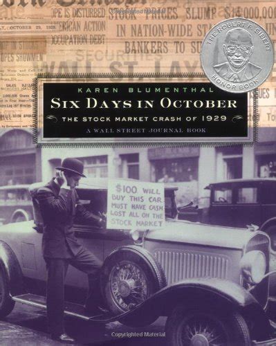 Six Days in October The Stock Market Crash of 1929 A Wall Street Jour Wall Street Journal Book