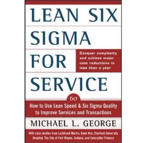 Six SIgma for Transactions and Service 1st Edition Doc