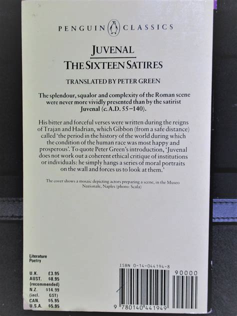 Sixteen Satires Penguin Classics Doc
